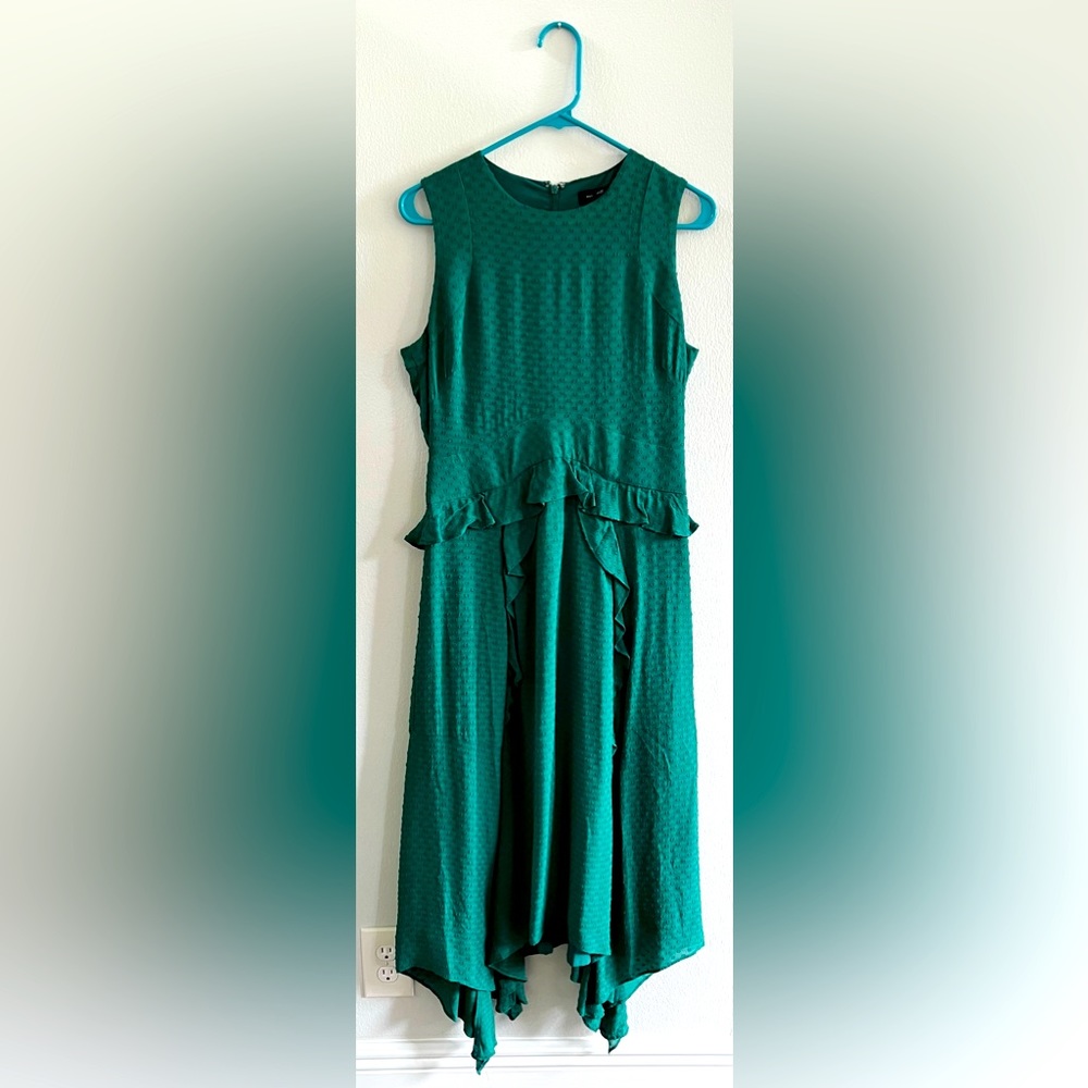 Club Monaco green gorgeous dress